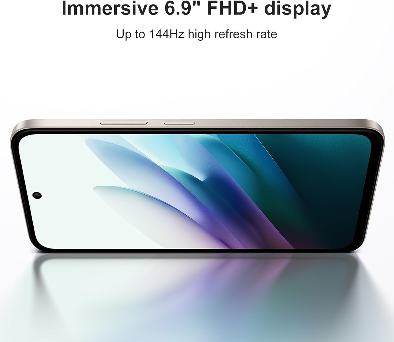 XIAOMI Redmi 15 4G 8+256GB Smartphone – Batería 7000mAh | Pantalla 6.9" FHD+ 144Hz | Snapdragon 685 | Cámara Dual 50MP | Carga Rápida 33W | Diseño Quad-Curve (Gray, con Funda)