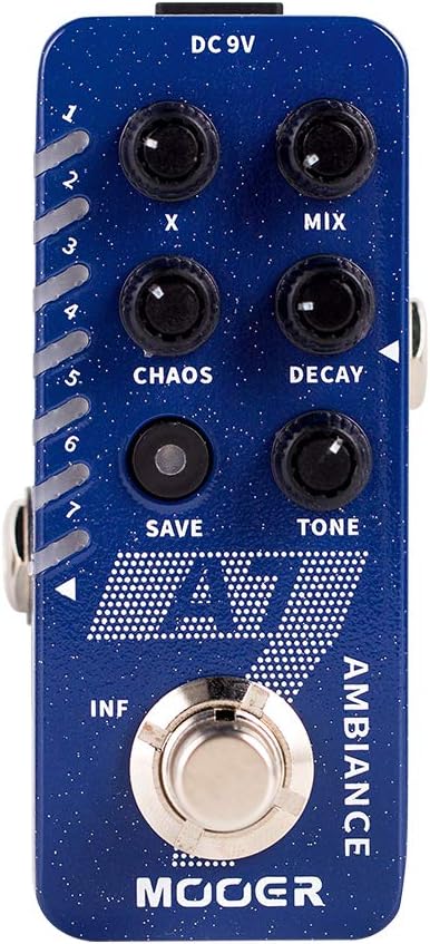 MOOER - Analog envelope filter, dynamic automatic Wah pedal, exaggerated funk, subtle and sensual, static frequency filter effects for guitar and bass.