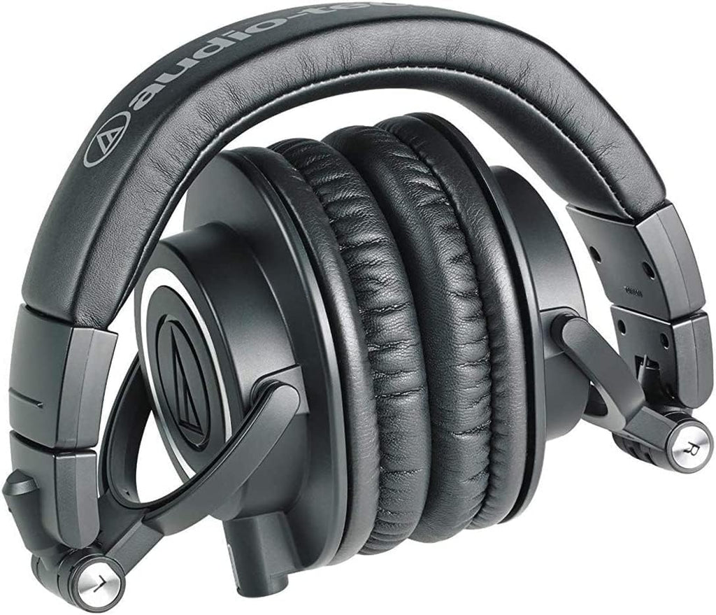 Audio-Technica M50x Professional Headphones for Monitoring in Black