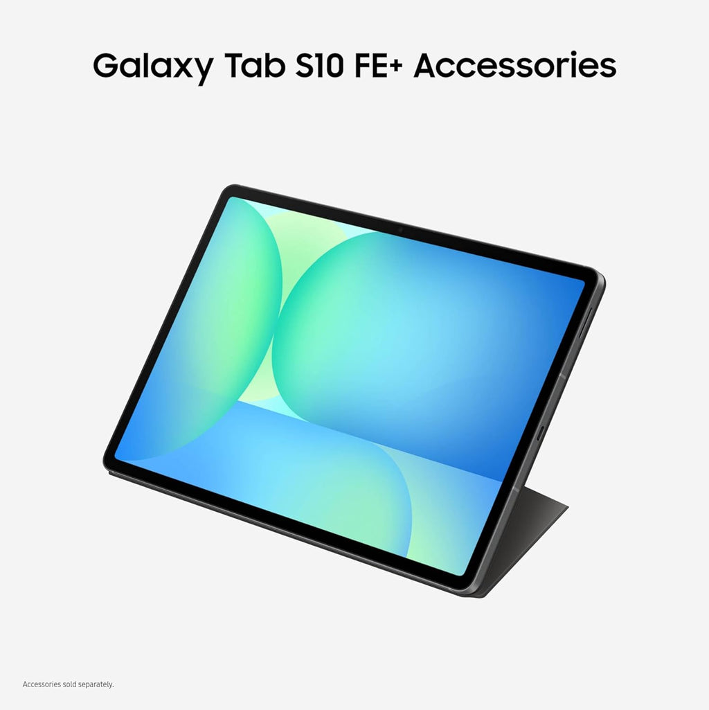 SAMSUNG Galaxy Tab S10 FE+ 13.1” 256GB WiFi Android Tablet, Large Display, Long Battery Life, Exynos 1580 Processor, IP68, Water-Resistant, 90 Hz Refresh, S Pen for Note-Taking, US Version, Silver