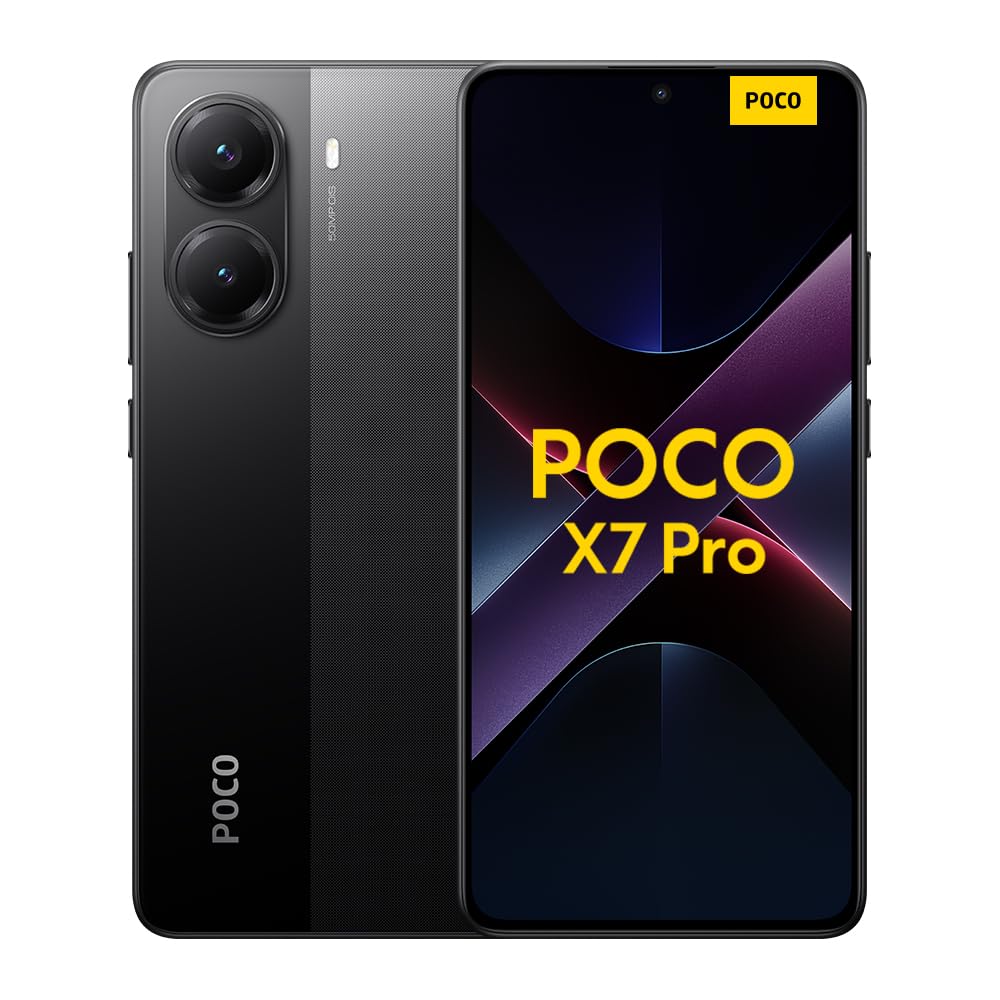 XIAOMI POCO X7 - Smartphone de 12+512GB, Pantalla CrystalRes 1.5K AMOLED Curva, MediaTek Dimensity 7300-Ultra, Cámara de 50 MP, Carga Turbo de 45W, Cargador no Incluido, Plata (Versión ES)