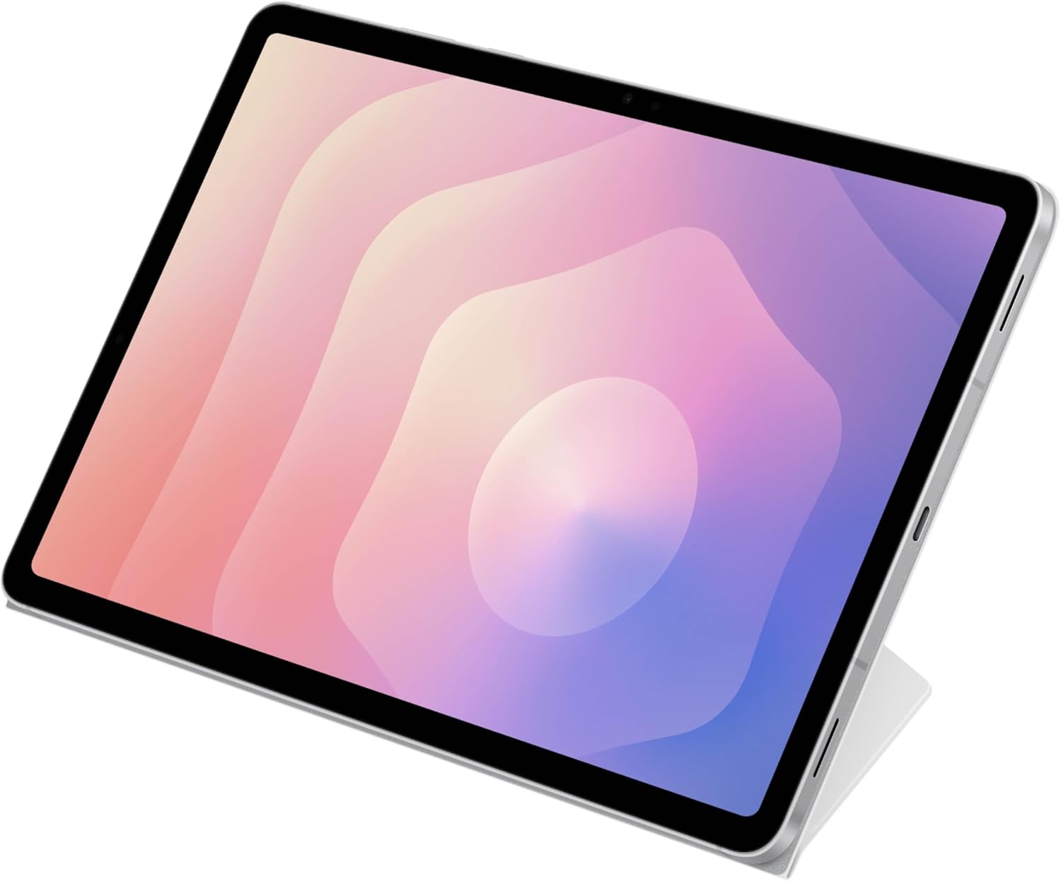 Samsung Galaxy Tab S11 Smart Book Cover Tablet Case, Minimalist Style, Slim and Sleek, Foldable Stand, US Version, White