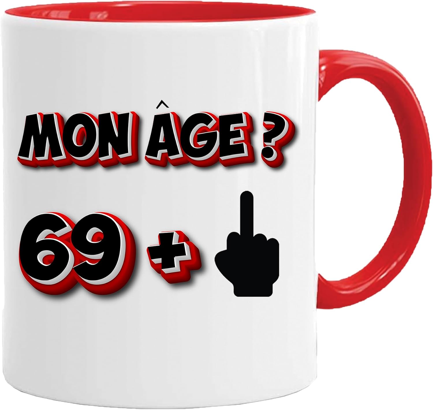 Jungle - Caneca de presente de aniversário de 70 anos Rigolo divertido para ele ou ela | Profanidade grossa | Caneca de presente | Homem mulher humor original (70)