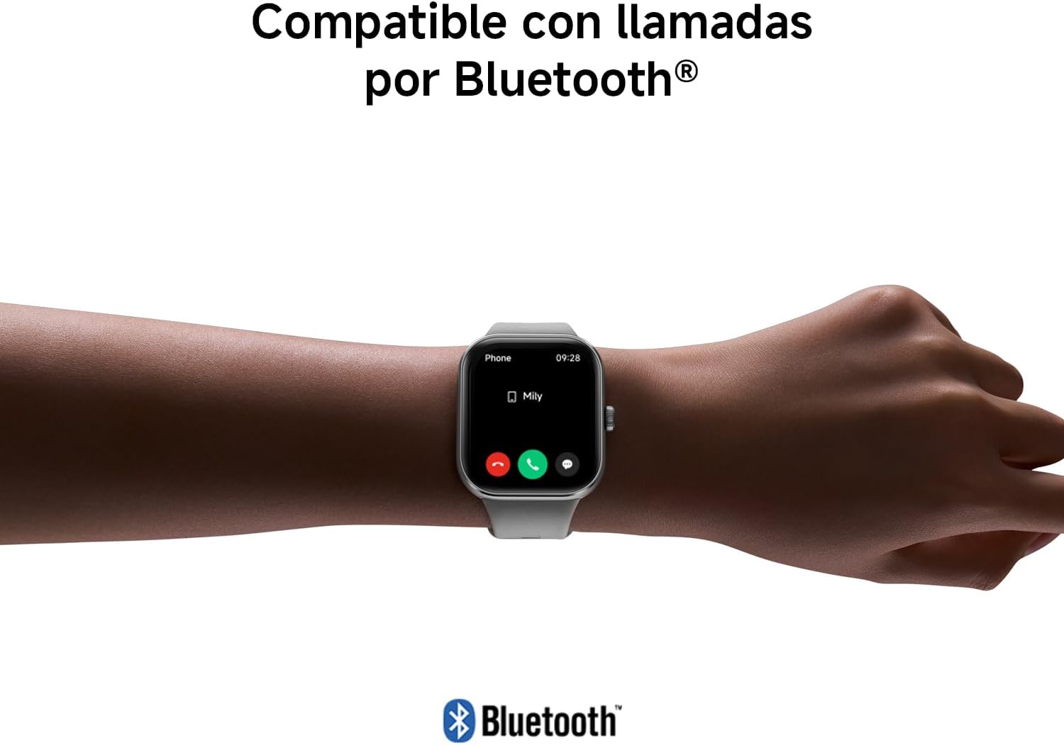 XIAOMI Redmi Watch 5, Reloj Inteligente: AMOLED 2.07", 24 días batería, Llamadas Bluetooth, 150+ Modos Deportivos, Monitor cardíaco, sueño, 5ATM, GPS, Android/iOS, Negro