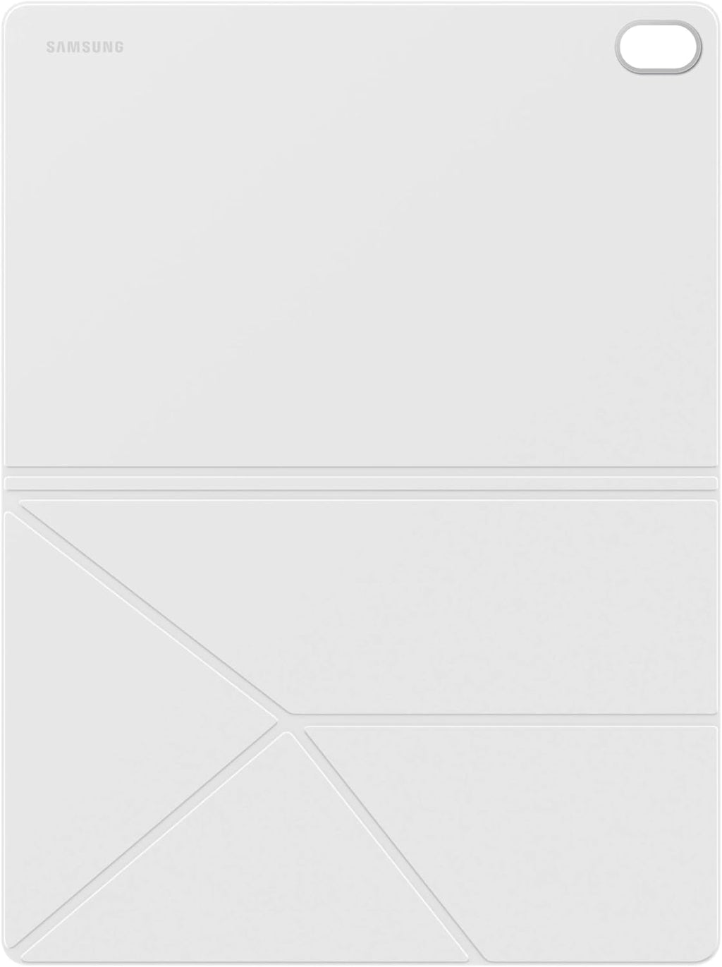 Samsung Galaxy Tab S11 Smart Book Cover Tablet Case, Minimalist Style, Slim and Sleek, Foldable Stand, US Version, White