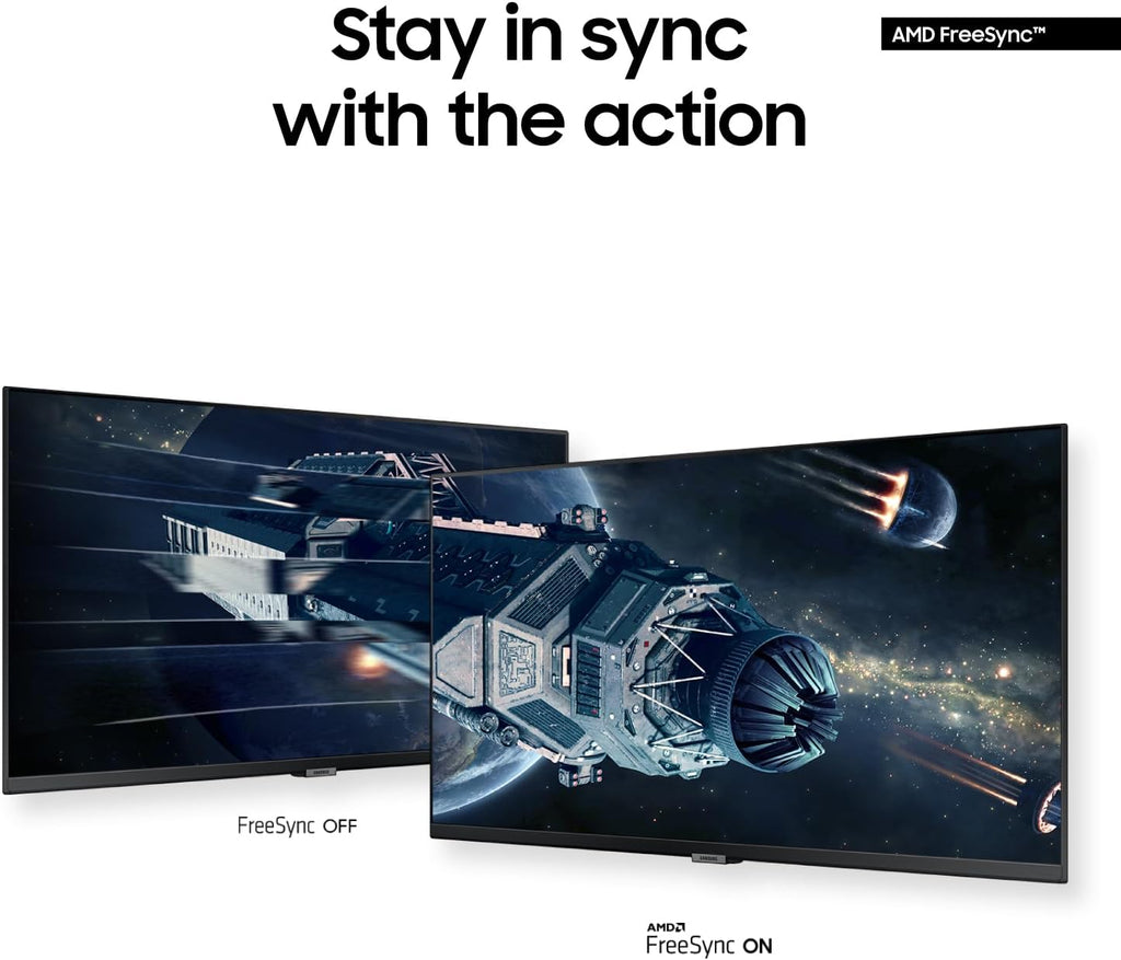 SAMSUNG 34" ViewFinity S50GC Series Ultra-WQHD Monitor, 100Hz, 5ms, HDR10, AMD FreeSync, Eye Care, Borderless Design, PIP, PBP, LS34C502GANXZA, 2023, Black