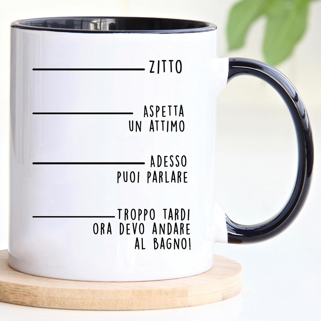 Jungle Mug Caneca divertida | Caneca com mensagens engraçadas | Caneca do pequeno-almoço para homem | Caneca bonita escritório | Presente divertido para ele | Caneca original presente | Caneca lavável