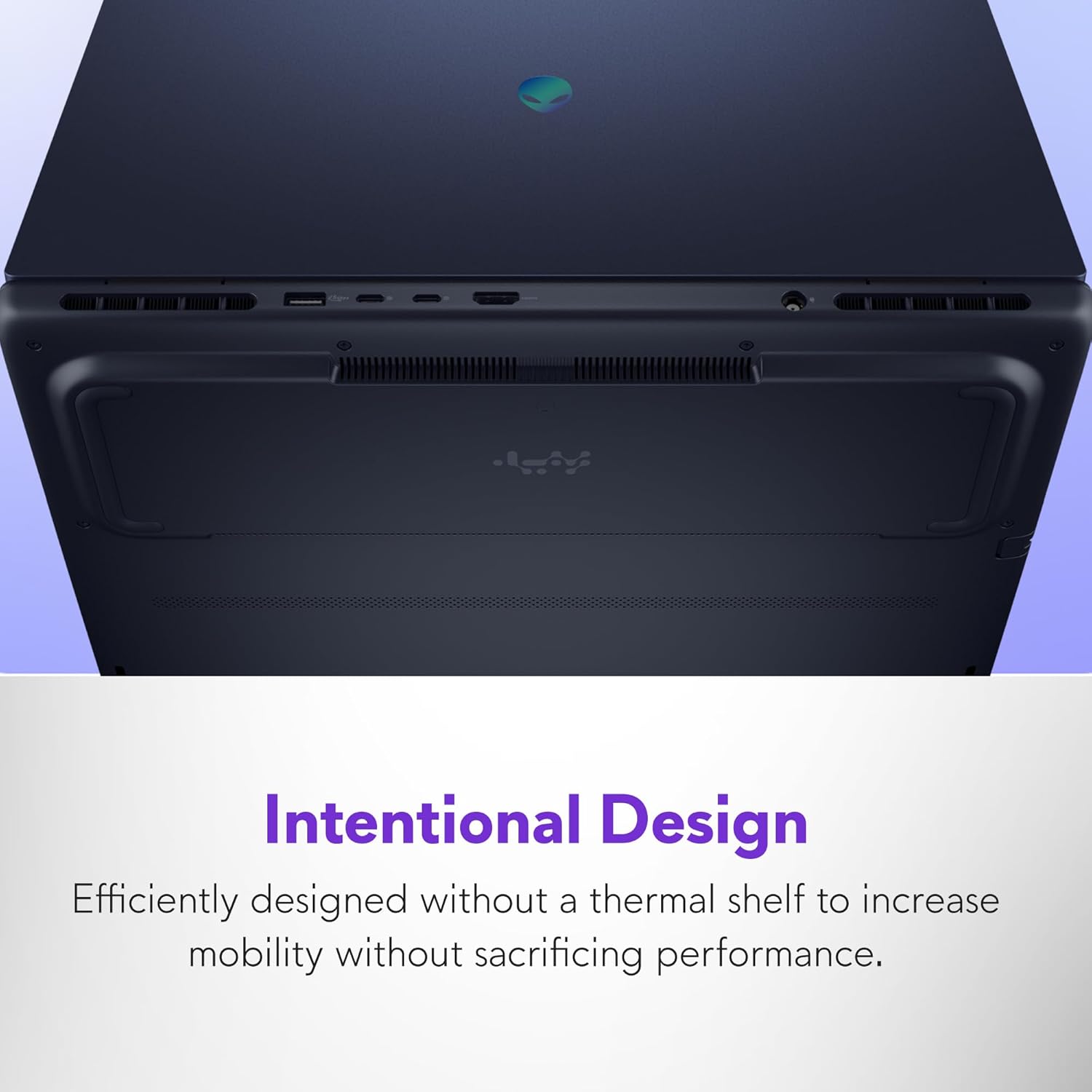 Alienware 16 Aurora Gaming Laptop AC16250-16" WQXGA 120Hz Display, Intel Core 7-240H Processor, 16GB DDR5 RAM, 1TB SSD, NVIDIA GeForce RTX 5050 8GB Graphics, Windows 11 Home, Onsite Service - Blue