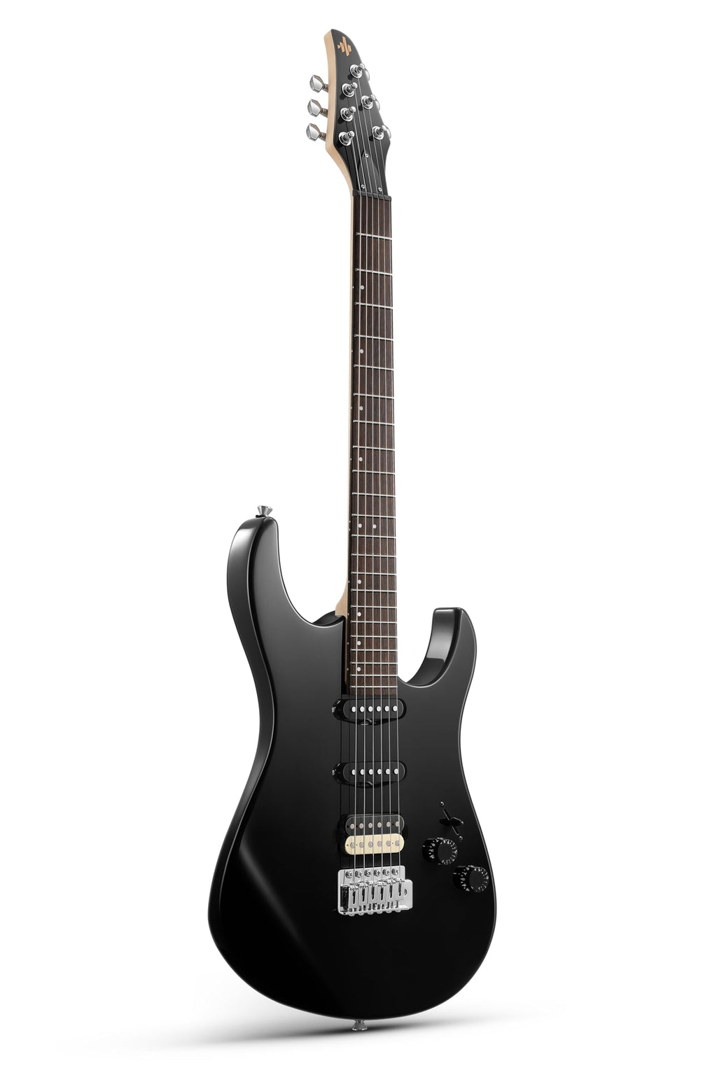 Donner DMT-66 39 polegadas guitarra elétrica de tamanho completo para iniciantes, kit de guitarra elétrica com capa preta roxa