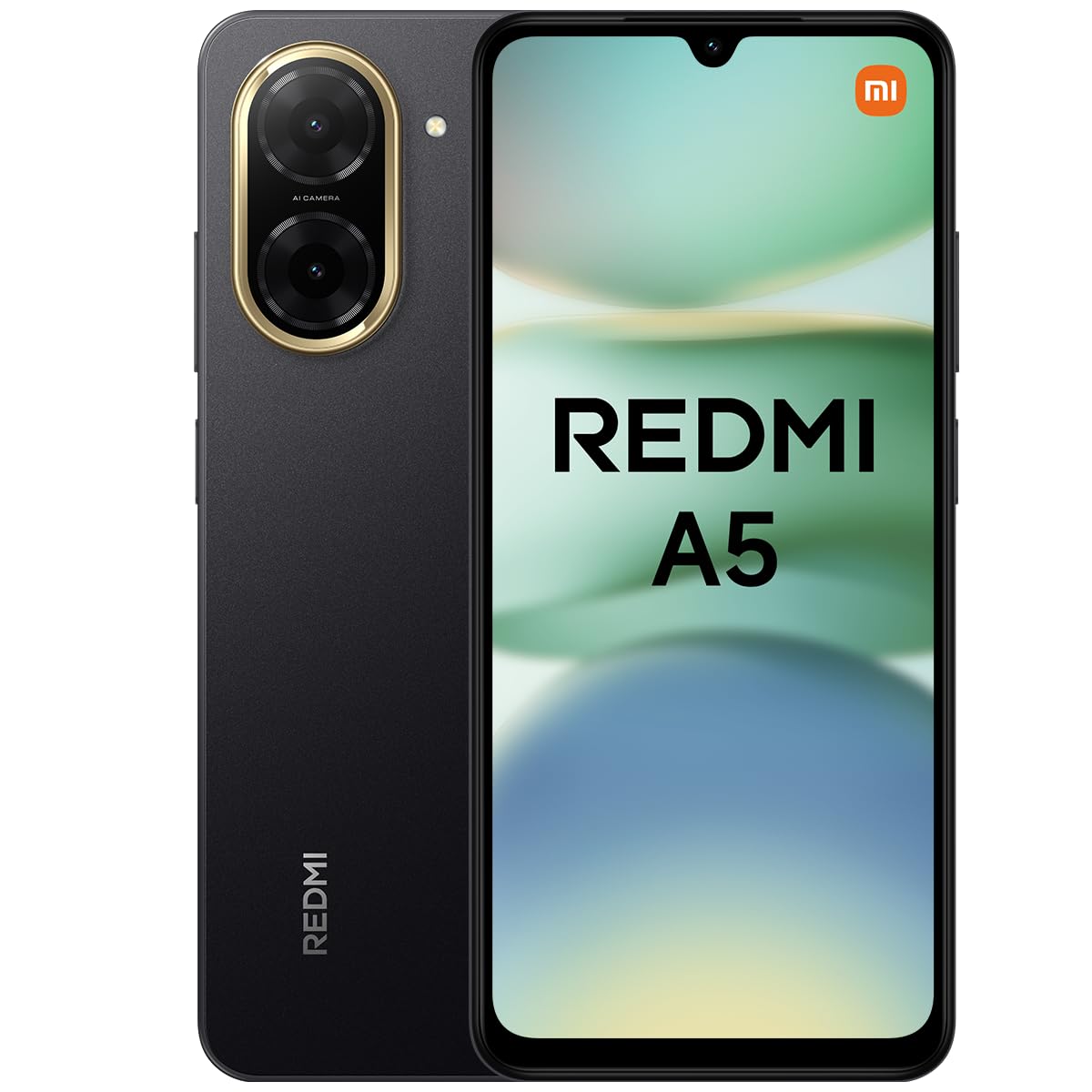 XIAOMI Redmi A5 - Smartphone de 4+128GB, Pantalla inmersiva de 6,88" 120 Hz, Potente procesador Octa Core, Cámara Dual AI de 32 MP, 5200 mAh, Cargador no Incluido, Azul (Versión ES)