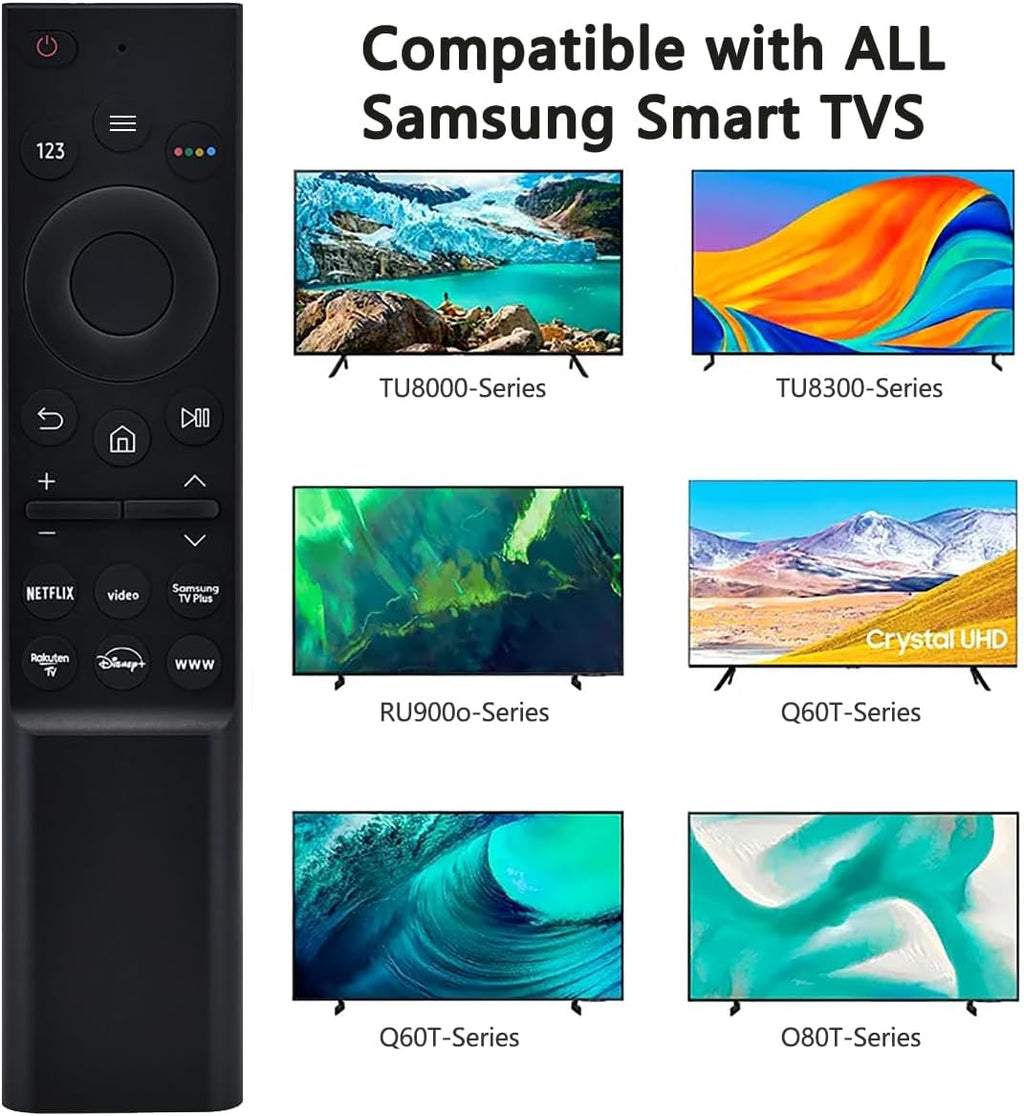 Novo comando universal para Samsung Smart, RM-1729 controlo universal per Samsung-TV LCD LED UHD QLED 4K HDR TV com Netflix, botão Rakuten-Prime vídeo