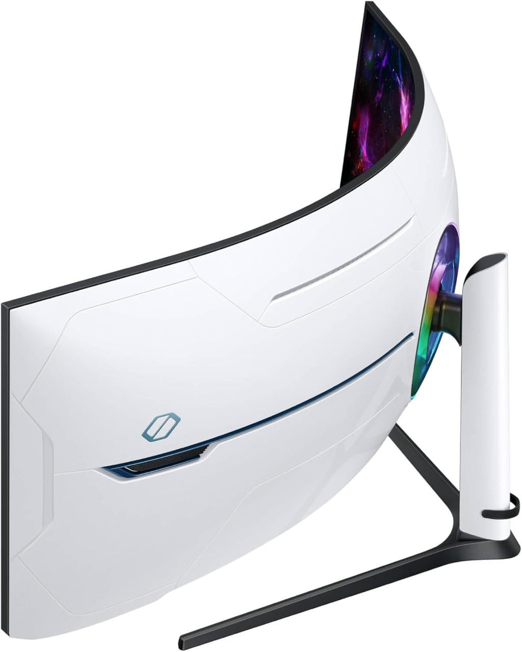 SAMSUNG 57" Odyssey Neo G9 (G95NC) Series Dual 4K UHD 1000R Curved Gaming Monitor, 240Hz, 1ms with DisplayPort 2.1, Quantum Mini-LED, DisplayHDR 1000, AMD FreeSync Premium Pro, LS57CG952NNXZA