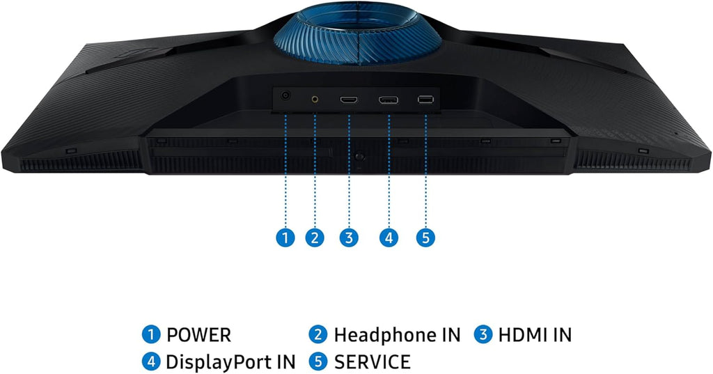 Samsung 27-Inch Odyssey G3 (G30D) Series FHD Gaming Monitor, 1ms, 180Hz, AMD FreeSync, Adjustable Stand, Black Equalizer, Virtual Aim Point, Eye Saver Mode, Flicker-Free, LS27DG302ENXZA