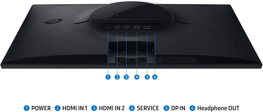 SAMSUNG 27” Odyssey G5 G53F QHD Resolution Gaming Monitor, HDR10, 200Hz Refresh Rate, IPS Panel, AMD FreeSync™ Premium, Black Equalizer, Auto Source Switch, LS27FG532ENXZA