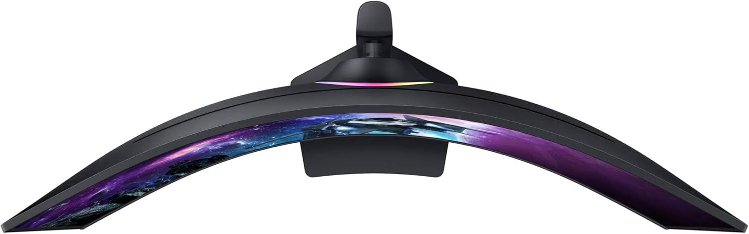 SAMSUNG 49" Odyssey G9 (G95C) Series DQHD 1000R Curved Gaming Monitor, 240Hz, 1ms(GtG), DisplayHDR 1000, AMD FreeSync Premium Pro, Eye Saver Mode, Auto Source Switch+, LS49CG950ENXZA, 2024