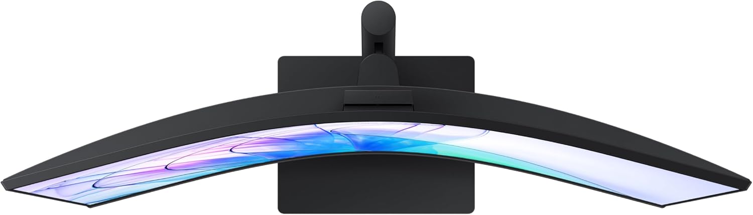 Samsung 34-Inch ViewFinity S65VC Series Ultra-WQHD Curved Computer Monitor, 100Hz, AMD FreeSync, HDR10, USB-C, Built-in Speaker, Camera, KVM Switch, Eye Care, Eco-Packaging, LS34C650VANXGO, Black