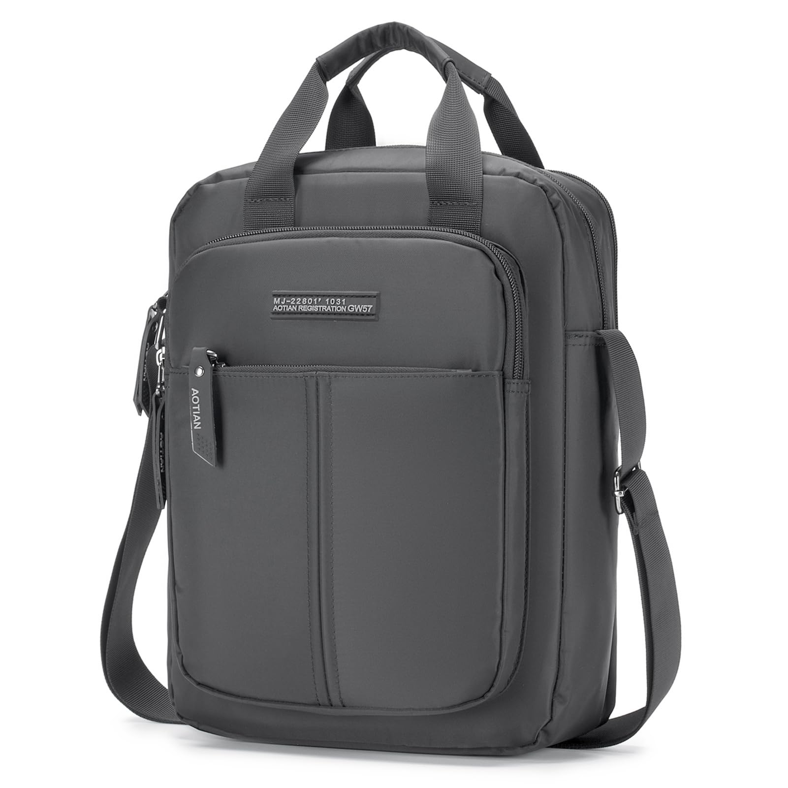 SPAHER - Mala para homem, mala de mão, tiracolo, bolsa de ombro, para homem, bolsa de peito, bolsa de ombro, Ipad mensageiro, bolsa de negócios, porta-talheres crossbody presente