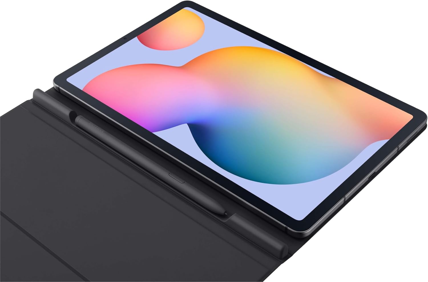 SAMSUNG Galaxy Tab S6 Lite Book Cover, Tablet Protector Case with Lightweight, Magnetic Design, Screen Stand with 2 Viewing Angles, US Version, EF-BP610PJEGUJ, Oxford Gray