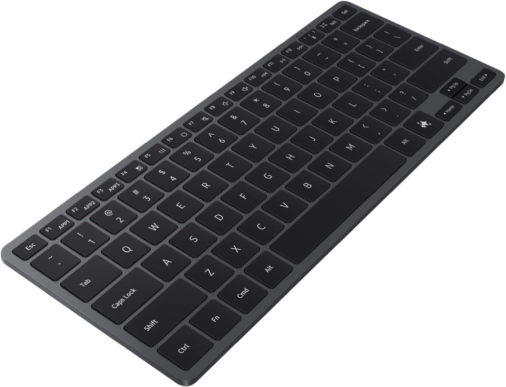Samsung Smart Keyboard, Bluetooth Multi-Device Keyboard for Galaxy Phones, Tablets & Laptops, Slim Lightweight Design, AI Shortcut Key, Long Battery Life, EJ-B7800UBEGUJ, Dark Gray