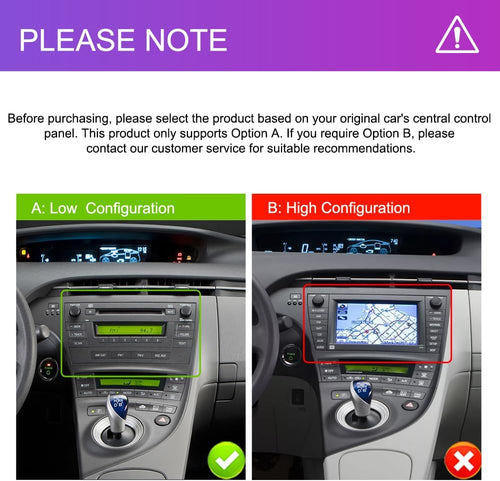 2G + 64G Wireless CarPlay Android Car Radio for Toyota Prius 3 XW30 2009-2015 9-inch 2 DIN Car Radio with Android Auto, GPS Navigation, WiFi, Mirror Link, Bluetooth, FM/RDS, EQ/USB/SWC, Rearview Camera 
