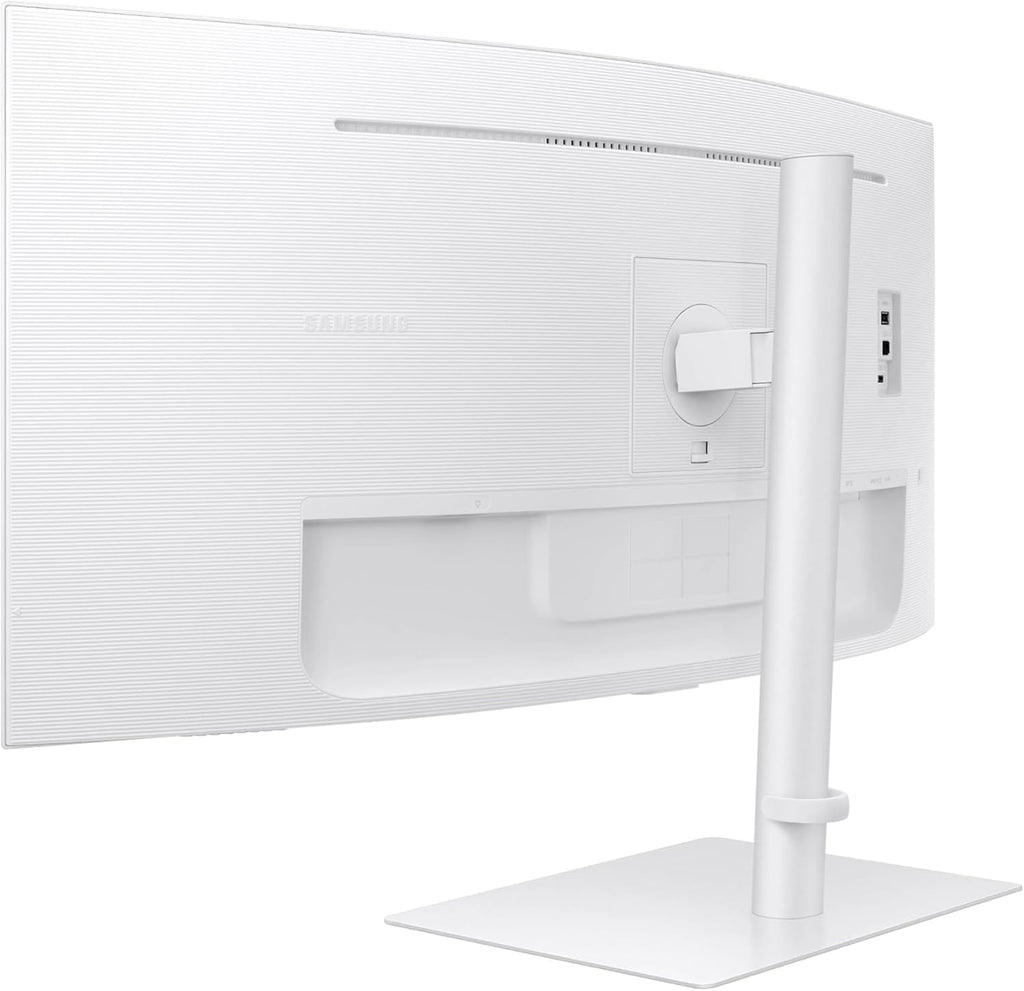 Samsung 34” ViewFinity (S65TC) Series Ultra-WQHD 1000R Curved Computer Monitor, HDR10, 100Hz, AMD FreeSync, Thunderbolt 4, Height Adjustable Stand, Built-in Speakers, Eye Care, LS34C650TANXGO, 2024