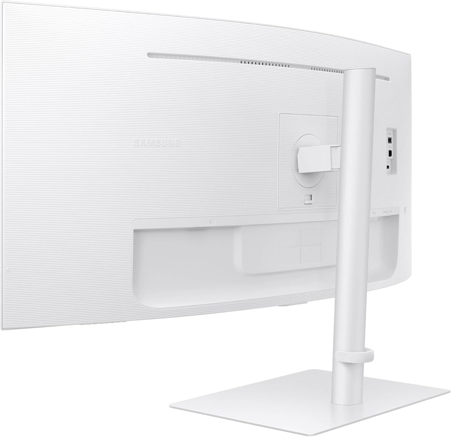 Samsung 34” ViewFinity (S65TC) Series Ultra-WQHD 1000R Curved Computer Monitor, HDR10, 100Hz, AMD FreeSync, Thunderbolt 4, Height Adjustable Stand, Built-in Speakers, Eye Care, LS34C650TANXGO, 2024