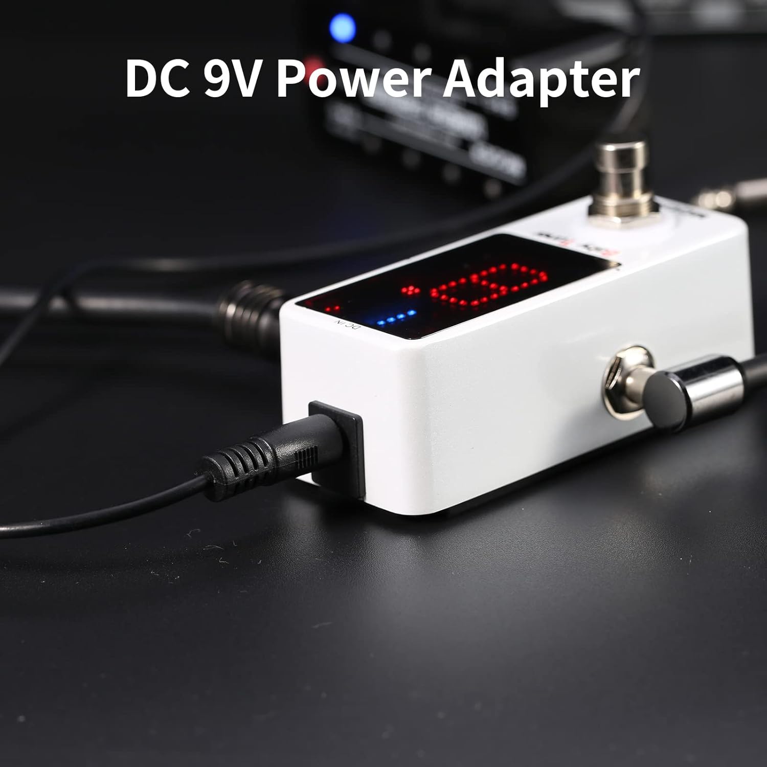 MOOER Tuner Pedal, Baby Tuner Guitar Pedal Mute Function Micro Tuner Tuning Pedal for Electric Instruments Electro-Acoustic Instruments