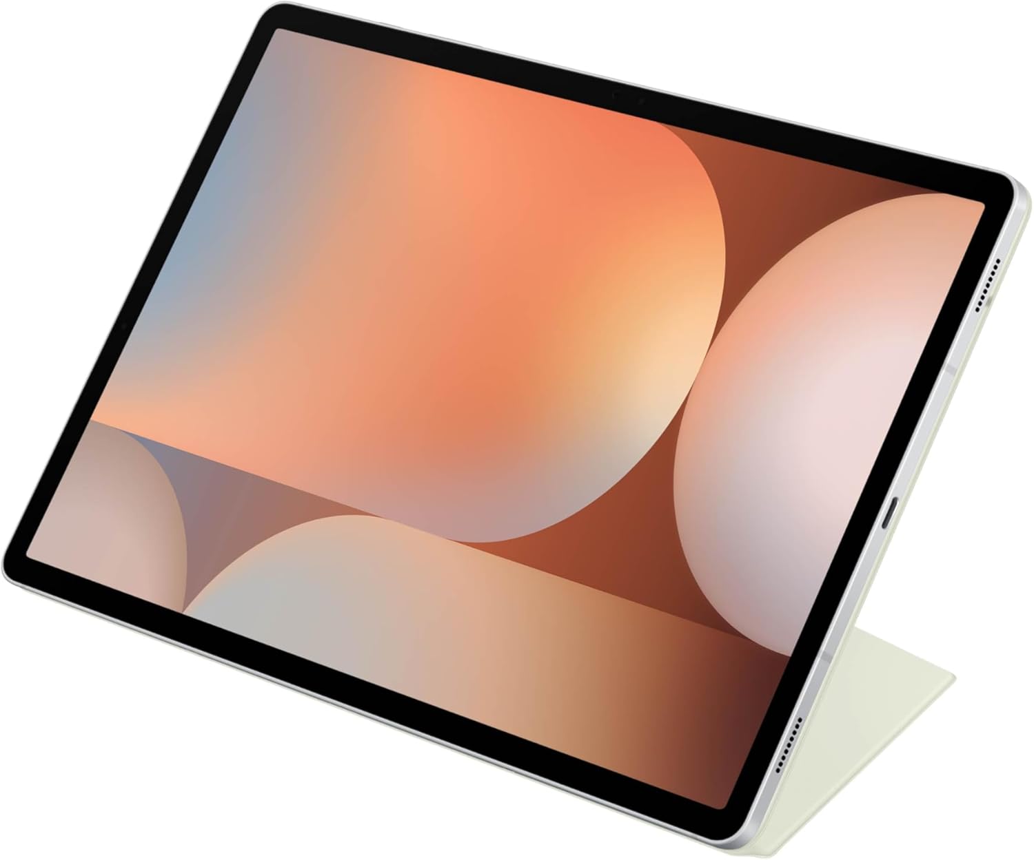 SAMSUNG Galaxy S10+ | Tab S9+ | S9FE+ Smart Book Cover, Tablet Protection Case, Portrait and Landscape Modes, Detachable Platform, Auto Screen On/Off, US Version, Orange