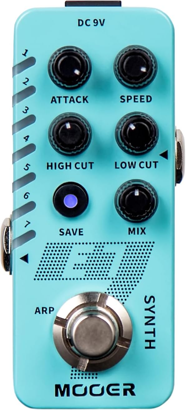 MOOER - Analog envelope filter, dynamic automatic Wah pedal, exaggerated funk, subtle and sensual, static frequency filter effects for guitar and bass.