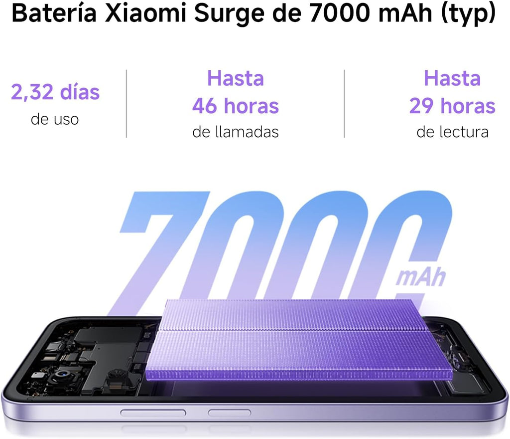 XIAOMI REDMI 15 - Smartphone de 8+256GB, Cámara Dual de 50MP con AI, Pantalla inmersiva de 6,9” FHD+, Snapdragon 685, Carga rápida de 33W, Cargador no Incluido, Negro (Versión ES)