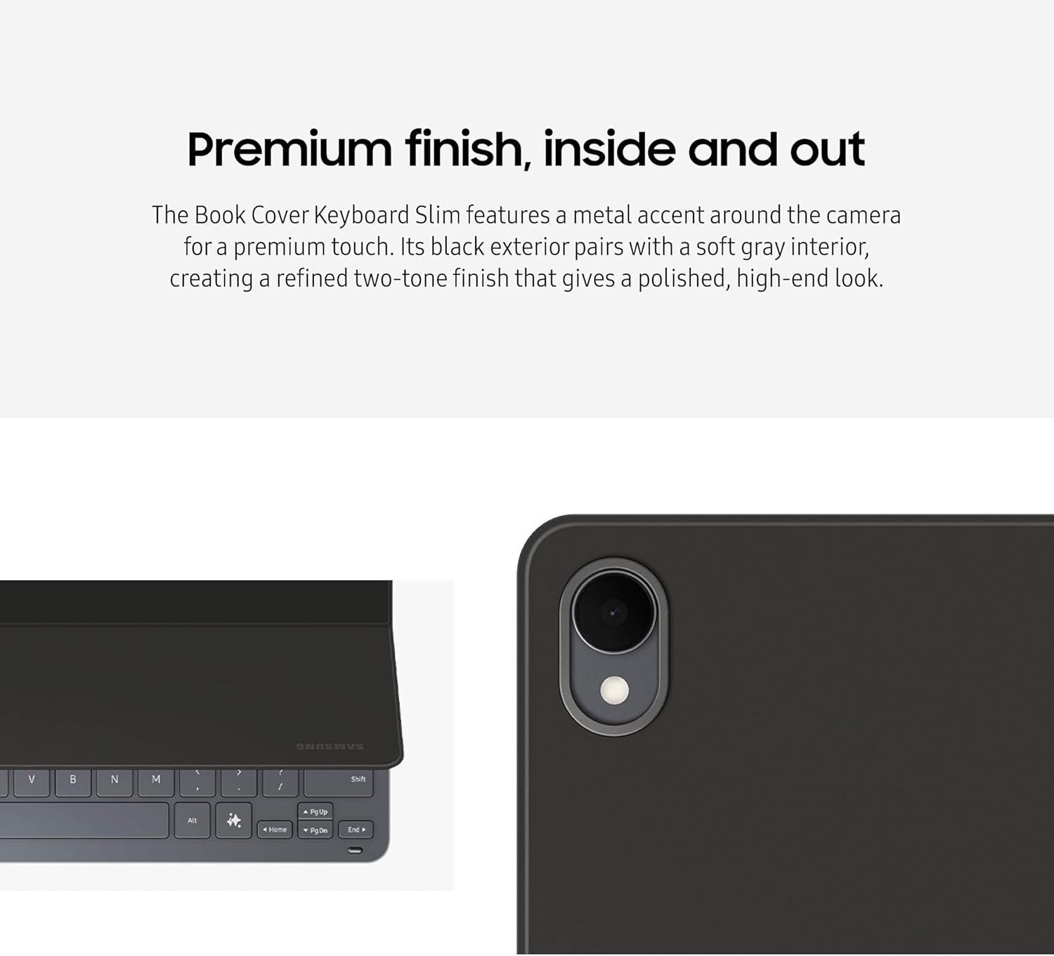 SAMSUNG Galaxy Tab S11 Book Cover Keyboard Slim, AI Key Ready, PC-Like Experience, Sleek and Slim, US Version, Black