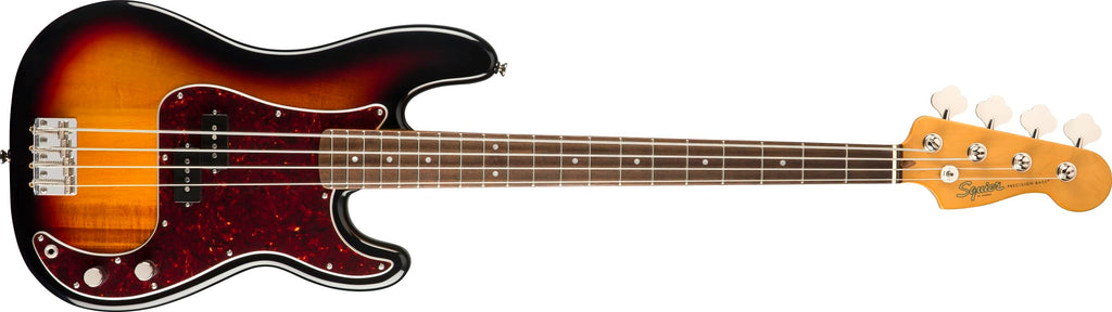 Squier by Fender Classic Vibe '60s Jazz Bass, 3 cores Sunburst