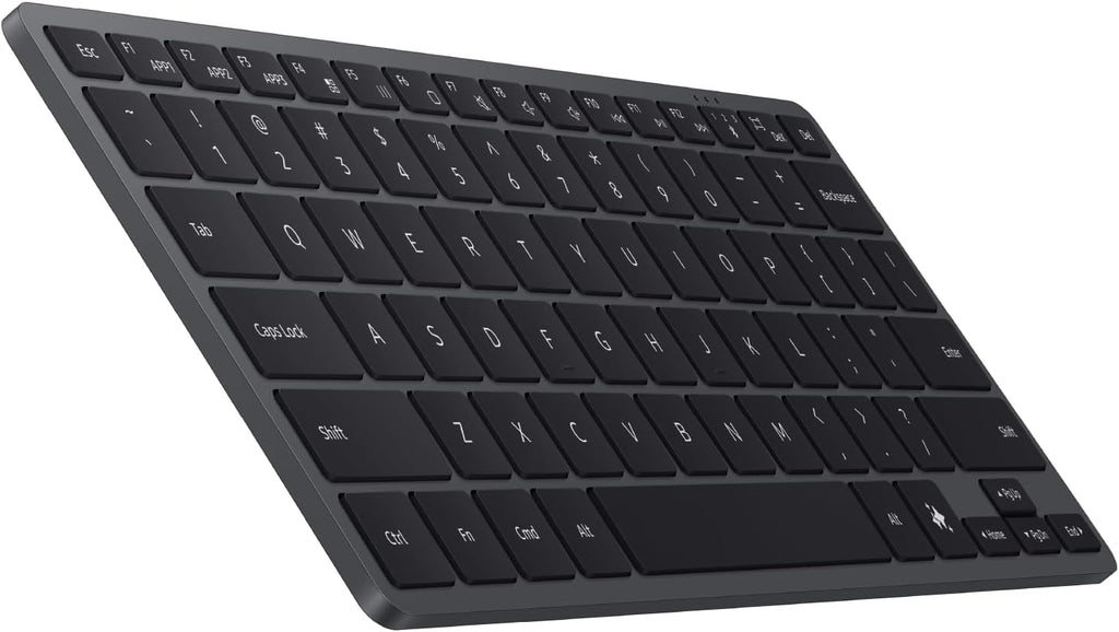 Samsung Smart Keyboard, Bluetooth Multi-Device Keyboard for Galaxy Phones, Tablets & Laptops, Slim Lightweight Design, AI Shortcut Key, Long Battery Life, EJ-B7800UBEGUJ, Dark Gray