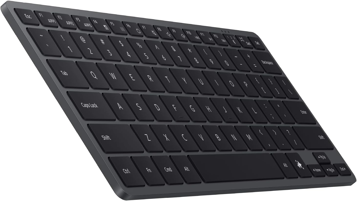 Samsung Smart Keyboard, Bluetooth Multi-Device Keyboard for Galaxy Phones, Tablets & Laptops, Slim Lightweight Design, AI Shortcut Key, Long Battery Life, EJ-B7800UBEGUJ, Dark Gray
