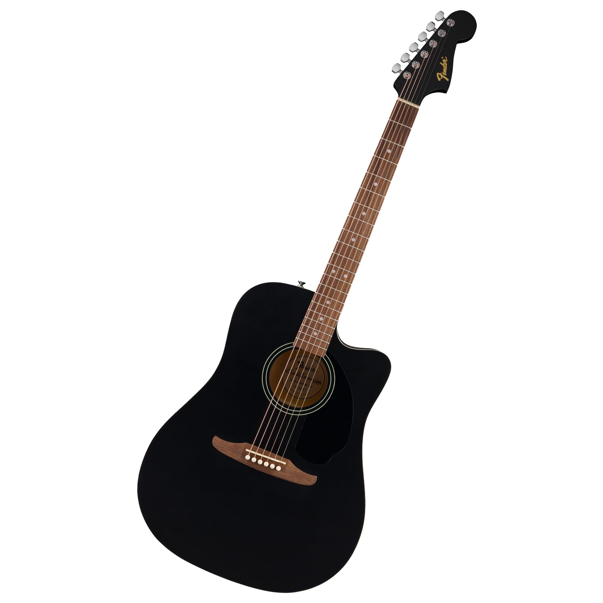 Fender CA Debut Guitarra Redondo Dreadnought CE Acústica, Guitarra para Principiantes, con 2 Años de Garantía, 2 Tone Sunburst