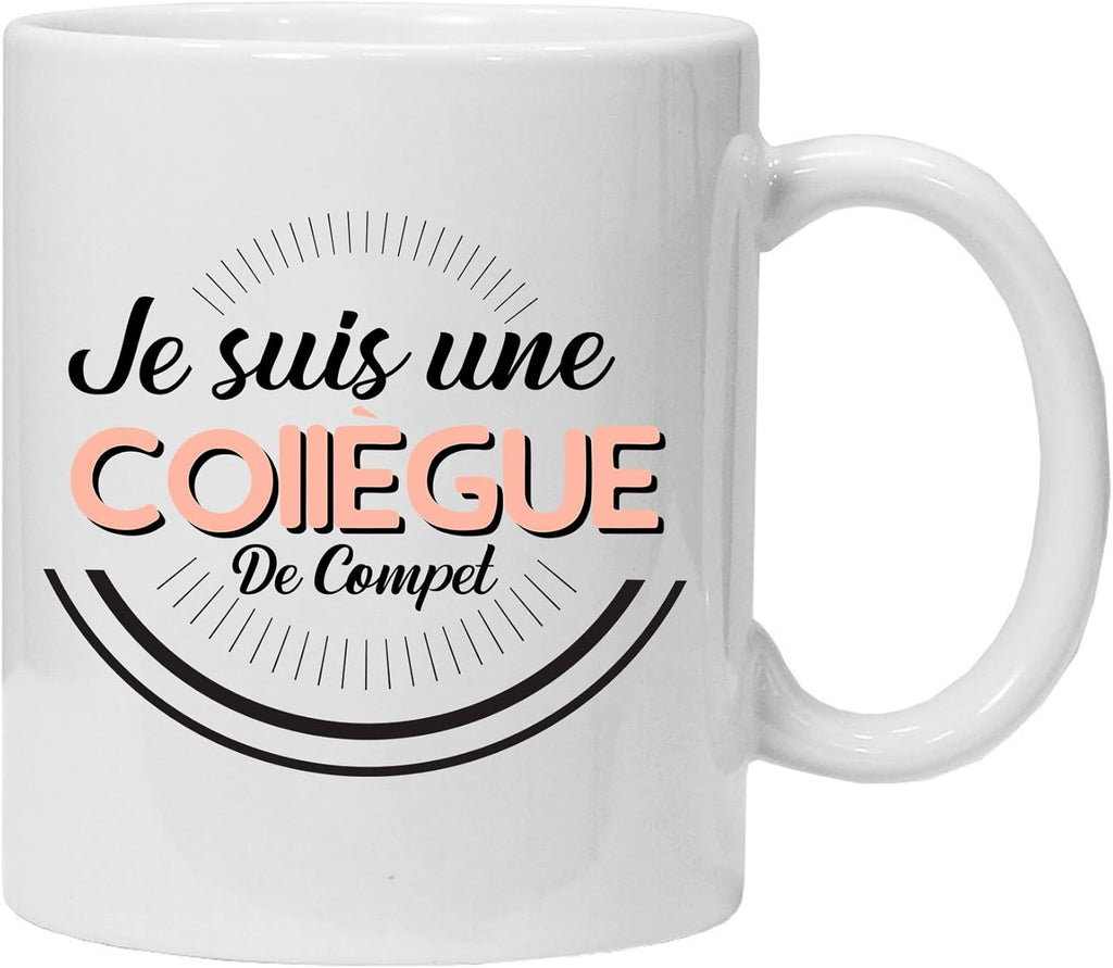 Jungle Mug Presente colega de trabalho | Sou um colega de Compet | caneca presente colega de trabalho | caneca trabalho - começar colega