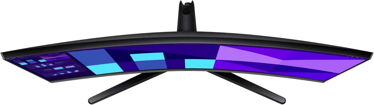 Samsung 27-inch S3 (S39GD) FHD 100Hz Curved Monitor, Game Mode, Eye Saver Mode, Multiple Connectivity with HDMI Port, Built-in Speakers, LS27D396GANXZA, 2025