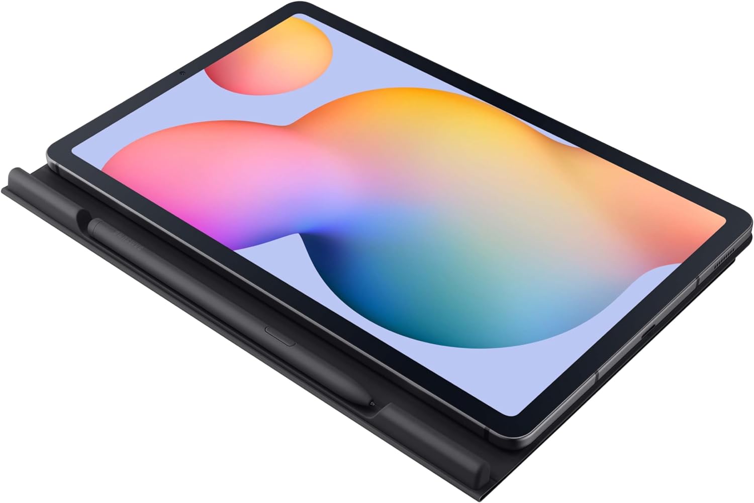 SAMSUNG Galaxy Tab S6 Lite Book Cover, Tablet Protector Case with Lightweight, Magnetic Design, Screen Stand with 2 Viewing Angles, US Version, EF-BP610PJEGUJ, Oxford Gray