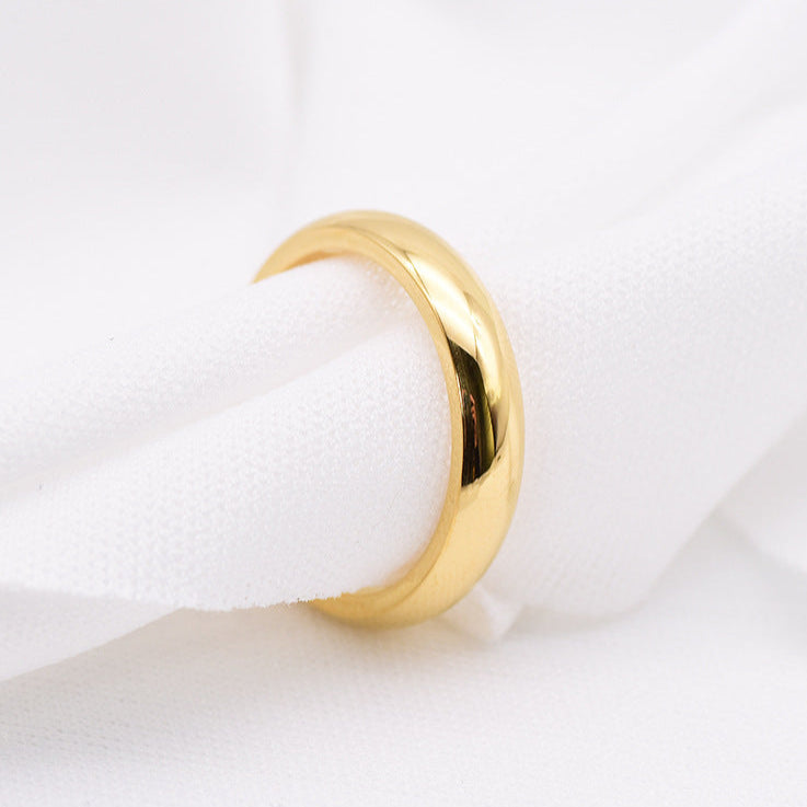 Anel Simples em Aço Titânio