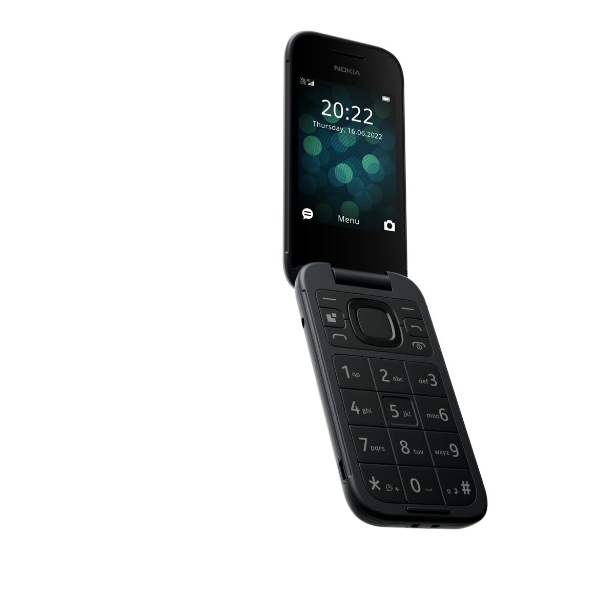 Telefone Telemóvel Nokia 2660 FLIP BK 2,8" 128 GB Preto 4G