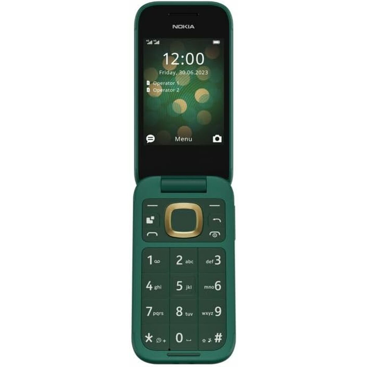 Telefone Telemóvel Nokia 2660 FLIP GREE 128 MB 2,8" Verde