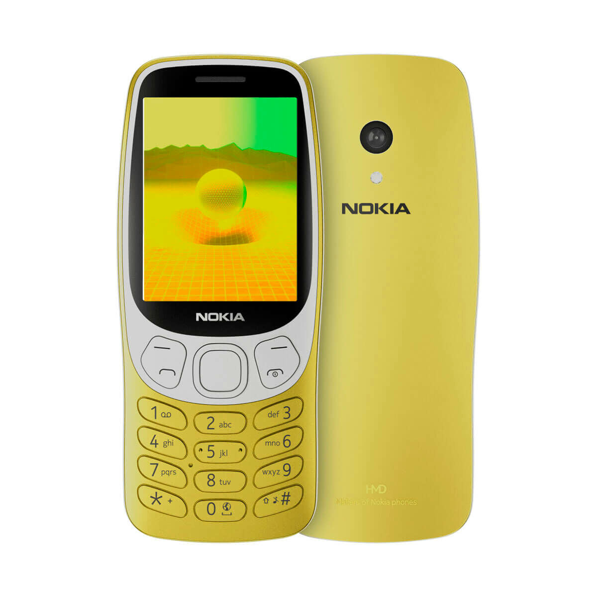 Telefone Telemóvel Nokia 3210 2,4" 128 GB RAM Dourado