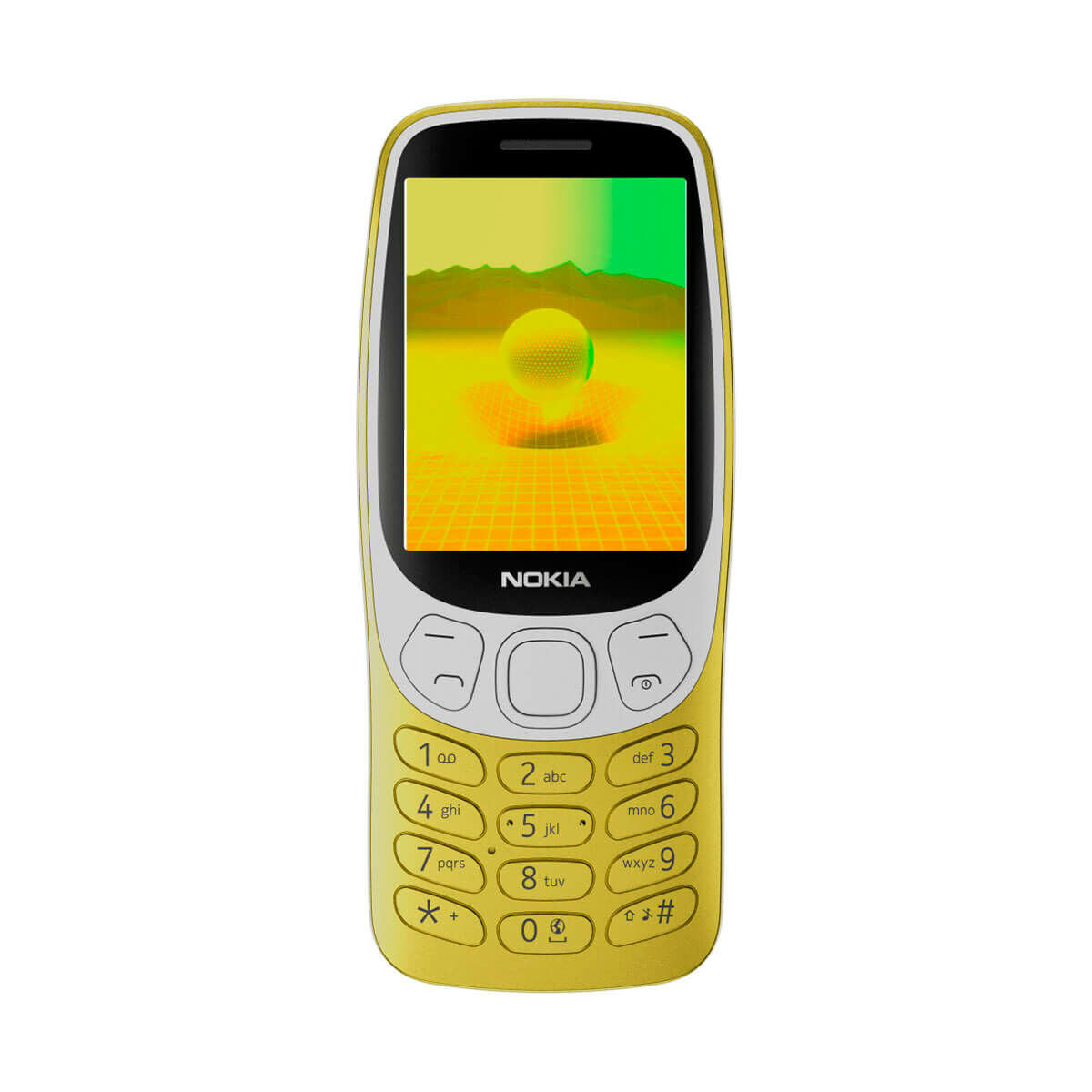 Telefone Telemóvel Nokia 3210 2,4" 128 GB RAM Dourado