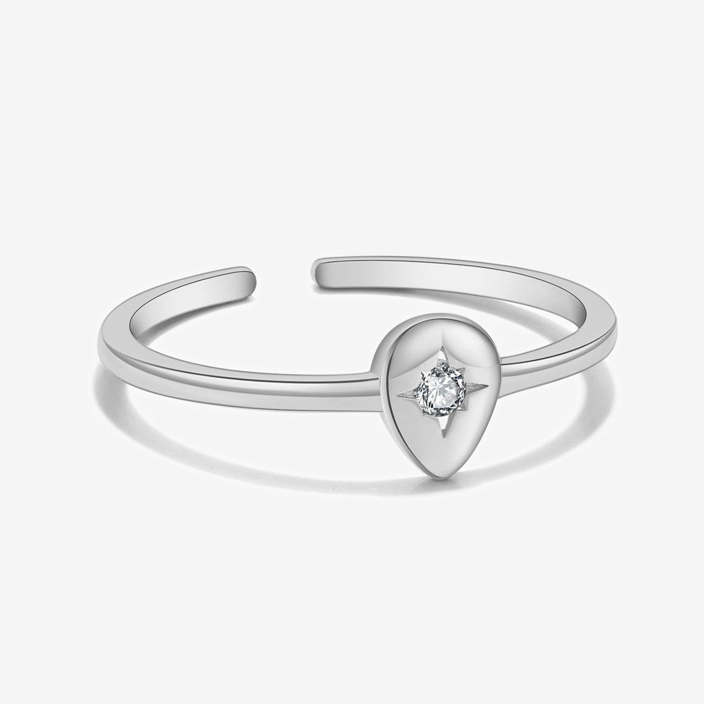 Ring with Cubic Zirconia