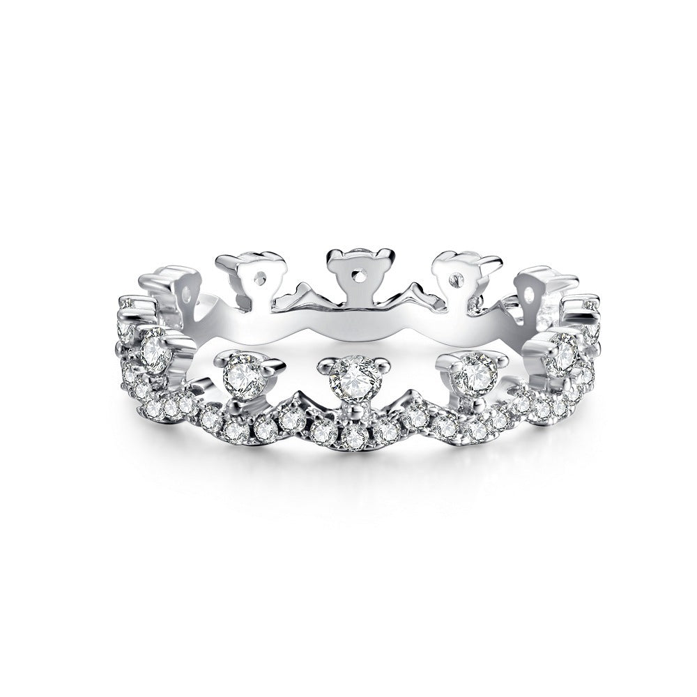 Glamour Ring with Cubic Zirconia