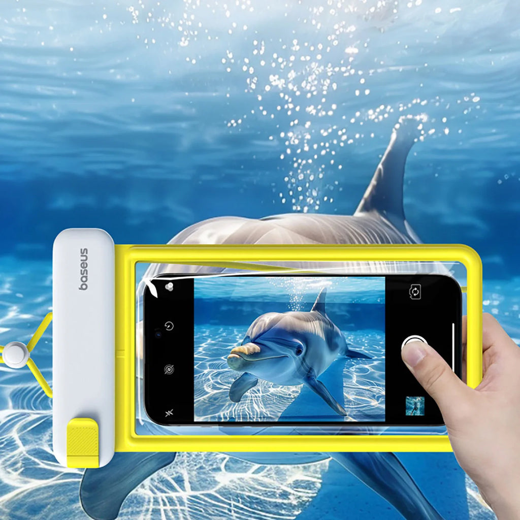 Funda impermeable para teléfono Baseus DeepDive con impermeabilidad IPX8 de 4 capas