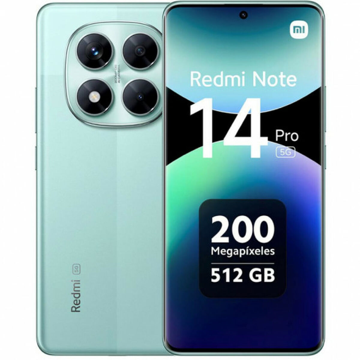 Smartphone Xiaomi Redmi Note 14 Pro 6.67" 12 GB RAM 512 GB Verde