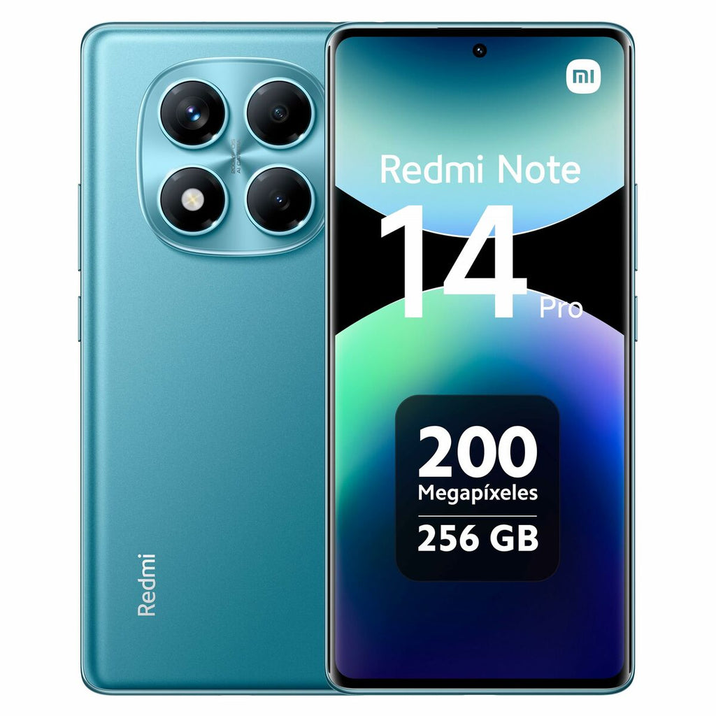 Xiaomi Redmi Note 14 Pro, 8 GB de RAM, 256 GB de almacenamiento, azul océano, 6,67"