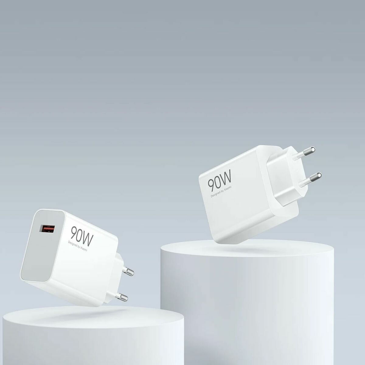 Cargador de pared Xiaomi de 90 W + cable USB A a USB-C