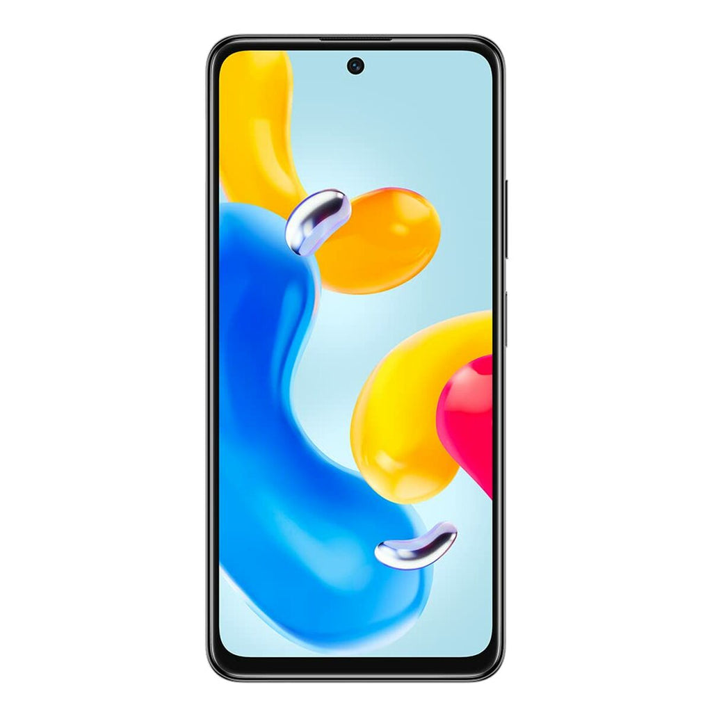 Smartphone Xiaomi Note 11S 5G, pantalla de 6,6", 2400 x 1800 píxeles, 4 GB de RAM, 128 GB de almacenamiento, color Negro Medianoche.